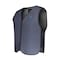Mobile Cooling Hydrologic Cooling Vest, 100% Polyester Quilted Woven Fabric, Water Activated, Zipper Closure, Gray MCUV05240721 - alternate 1